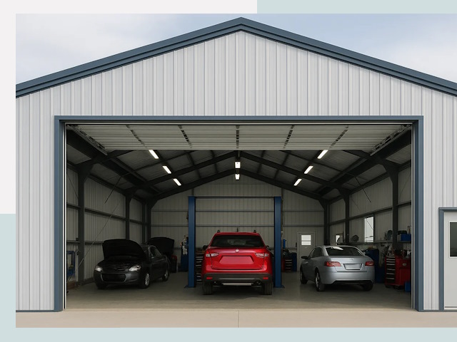 Ангары из сэндвич панелей от 616 руб. в Ангарск