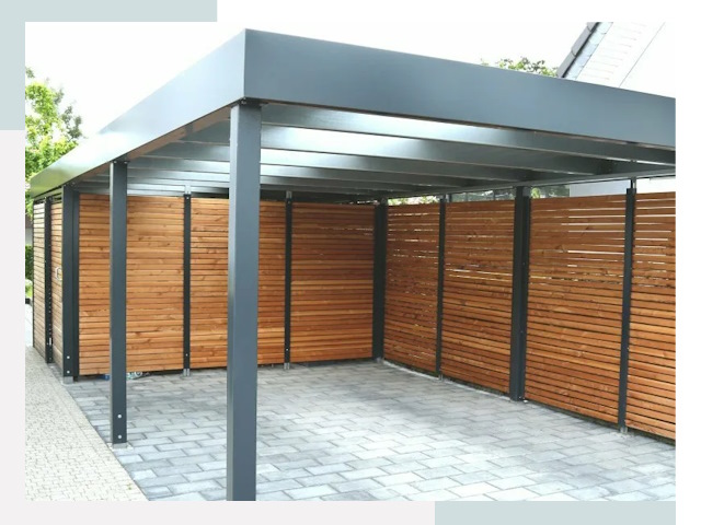 Навесы для парковки в Ангарске