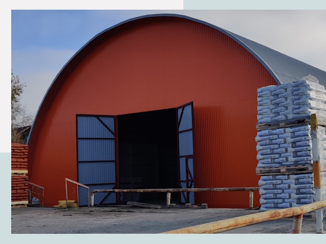 Полукруглые ангары по цене от 616 руб. в Ангарск