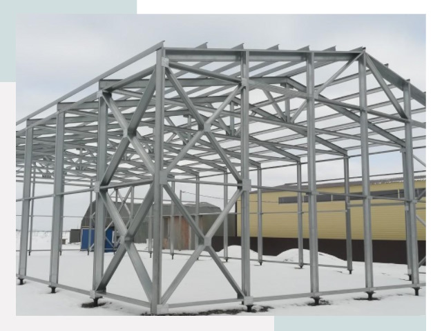 Каркасные ангары в Ангарске