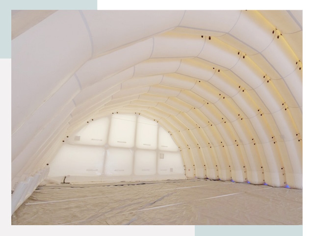 Пневмокаркасные ангары в Ангарске