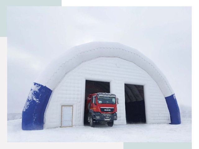 Мобильные ангары в Ангарске