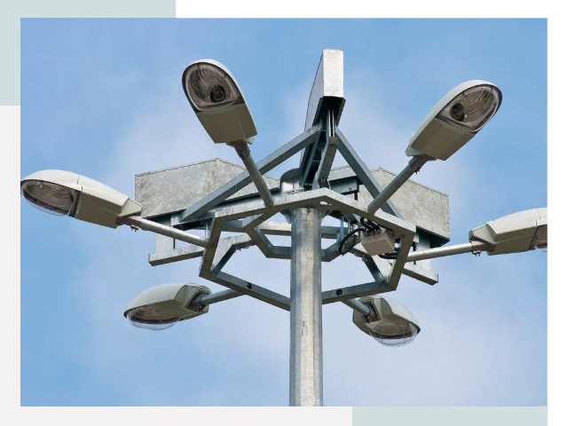 Монтаж осветительных мачт в Ангарске