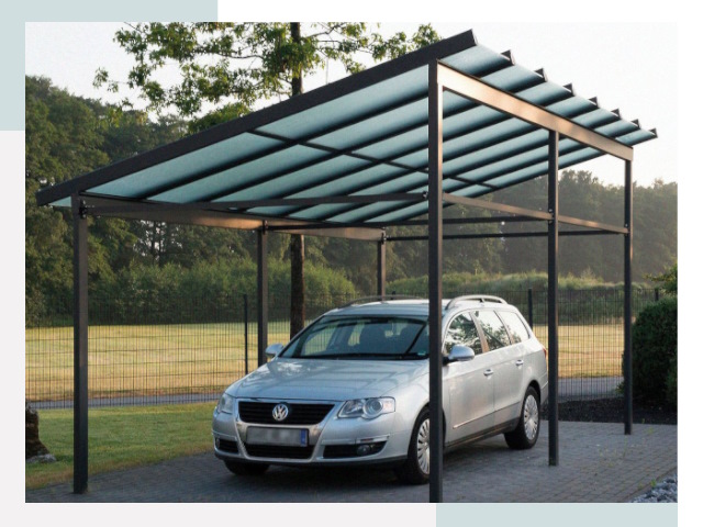 Навесы для автомобилей в Ангарске