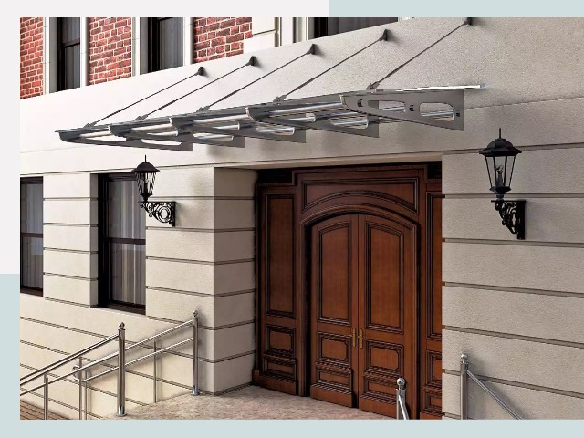 Металлические козырьки от 616 руб. в Ангарске