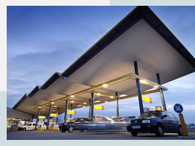 Навесы для АЗС в Ангарск от 616 руб. - Защита и комфорт