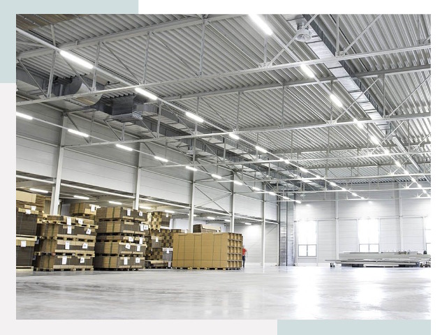 Освещение ангаров в Ангарске