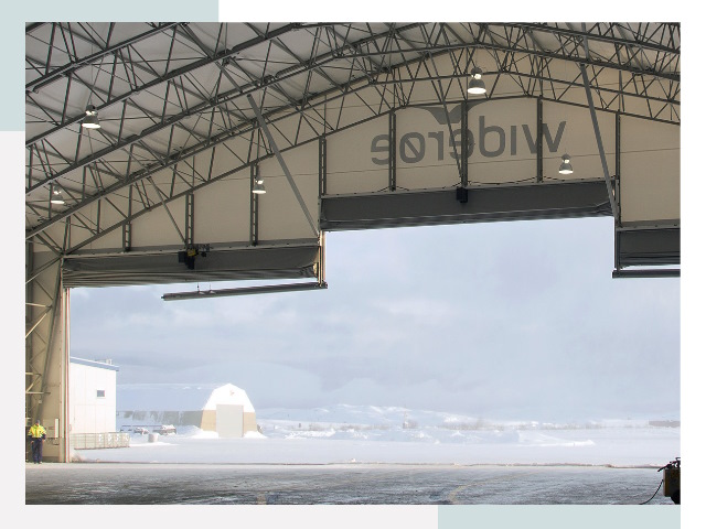 Ворота для ангаров в Ангарске