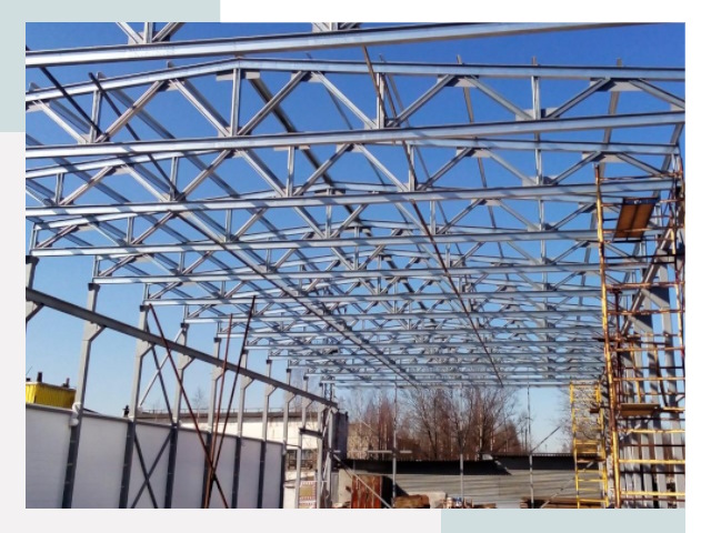 Металлокаркасы для складов в Ангарске